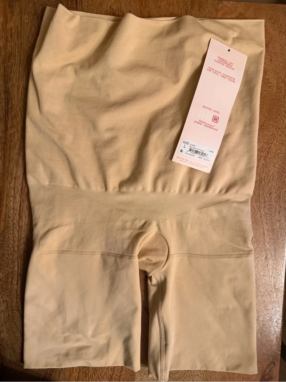 Assets by Spanx High-Waist Shaping Short - Cream
